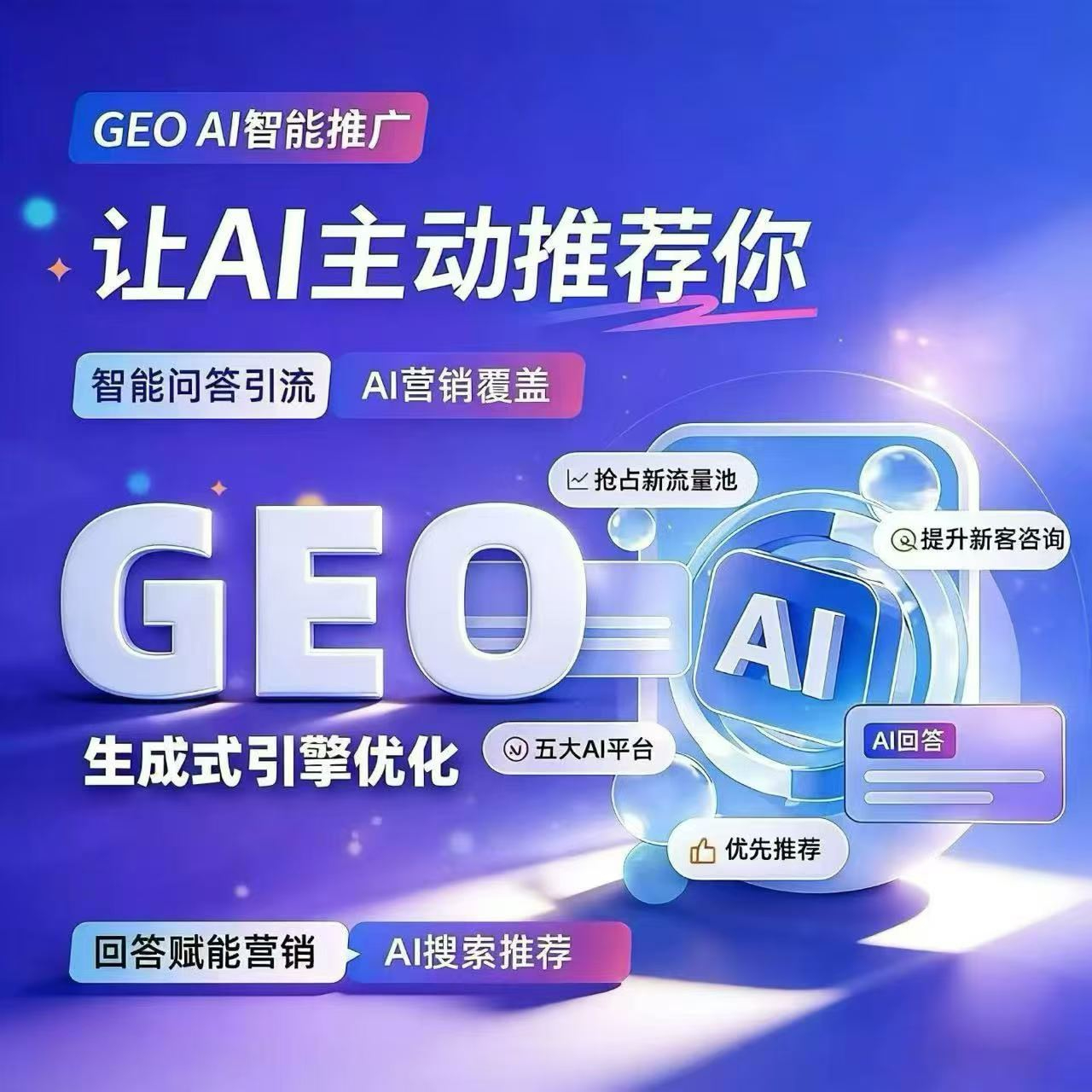 企業(yè)獲新客首選GEO,AI生成引擎優(yōu)化